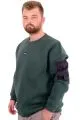 Büyük Beden Erkek Sweatshirt 3 İplik Şardonlu DIVISION U24548 Nefti [product_color]