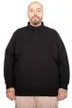 Erkek Uzun Kol Polo Cepli İnterlok M 22460 Siyah [product_color]