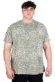 Big Size Mens T-Shirt Crew Neck U20037 Khaki