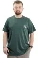 Big+Mens T-shirt Crew Neck THE OTHER SIDE U24039 Naphtha