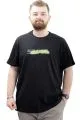 Big+Mens T-Shirt Crew Neck U24047 Black