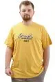 Big Size Mens T-Shirt Crew Neck FRESH U24059 Hardal