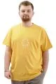 Mens Big Size T-shirt Crew Neck LONDON U24062 Hardal