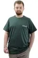 Big Size Mens T-shirt Crew Neck T-Shirt TOUCH U24066 Naphtha