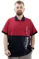 Big Size Mens Polo T-Shirt POLO SPORT U24323 Burgundy