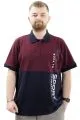 Big Size Mens Polo T-Shirt POLO SPORT U24323 Navy Blue