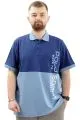Big Size Mens Polo T-Shirt POLO SPORT U24323 Blue