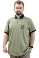 Big Size Mens T-shirt Polo UNION MADE U24332 Cagla