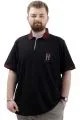 Big Size Mens T-shirt Polo UNION MADE U24332 Black