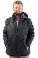 Mens Big Size Quilted Coat U24600 Antrasit