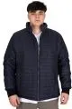 Big Tall Mens Quilted Coat U24612 Navy Blue