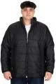 Big Tall Mens Quilted Coat U24614 Black
