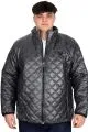 Big Tall Mens Quilted Coat U24615 Antrasit
