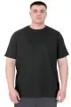 Büyük Beden Erkek T-Shirt Bisiklet Yaka Forever U25014 Siyah