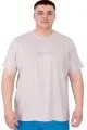 Büyük Beden Erkek T-Shirt Bisiklet Yaka Craft U25016 Gri
