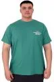 Büyük Beden Erkek T-Shirt Bisiklet Yaka Compaes U25021 Çağla