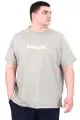 Büyük Beden Erkek T-Shirt Bisiklet Yaka DIMENSION U25025 Çağla