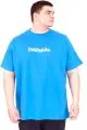 Büyük Beden Erkek T-Shirt Bisiklet Yaka DIMENSION U25025 Saks
