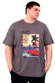 Big Size Mens Tshirt Smoked U25026