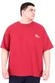 Big Size Mens Tshirt Burgundy U25030