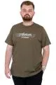 Büyük Beden Erkek T-Shirt Bisiklet Yaka ORIGINALS U25038 Haki