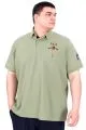 Big Size Mens Tshirt Almond U25307