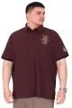 Big Size Mens Tshirt Plum U25307