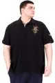 Big Size Mens Tshirt Black U25307