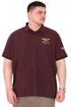 Big Size Mens Tshirt Plum U25308