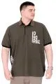 Büyük Beden Erkek T-Shirt Polo Yaka REAL U25309 Haki