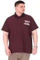 Big Size Mens Tshirt Plum U25310