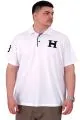 Big Size Mens Tshirt White U25312
