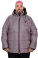 Plus Size Mens Coat u25702 SMOKED
