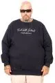 Plus Size Mens Sweatshirt u25804 NAVY