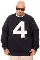Battal Beden Bis Yaka Sweat 4 U25809